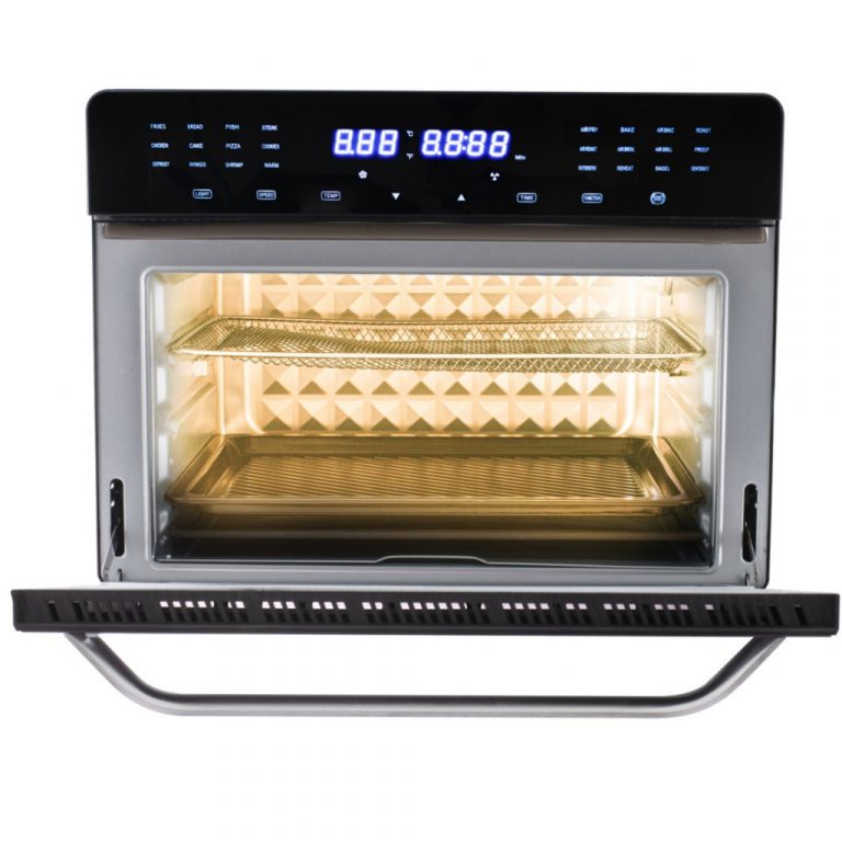 Многофункционален фритюрник с горещ въздух 30L – Мощна 2200W фурна с к